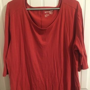 Terra & Sky Orange Tunic T-Shirt